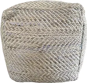 Crafted with precision and style, the Noori Home Handcrafted Callum Square Beanie Pouf Ottoman is more than just a piece of furniture – it's a statement. The intricate handiwork and attention to detail make this ottoman a standout addition to any living space. As someone with an eye for quality craftsmanship, I was immediately impressed by the durability and elegance exuded by this unique piece. This pouf ottoman not only elevates the aesthetic appeal of your home but also offers practicality and comfort. Its versatility and features allow for seamless integration into various decor styles, promising both functionality and sophistication in one exquisite package. TL;DR Summary Noori Rug's Callum Square Beanie Pouf Ottoman features a practical piece that blends cotton and leather for a luxurious, modern design that suits any room. This lightweight, compact ottoman features no assembly, making it a practical piece effortlessly portable for various spaces. Specification Value Material 40% Cotton, 60% Leather Dimensions 18
