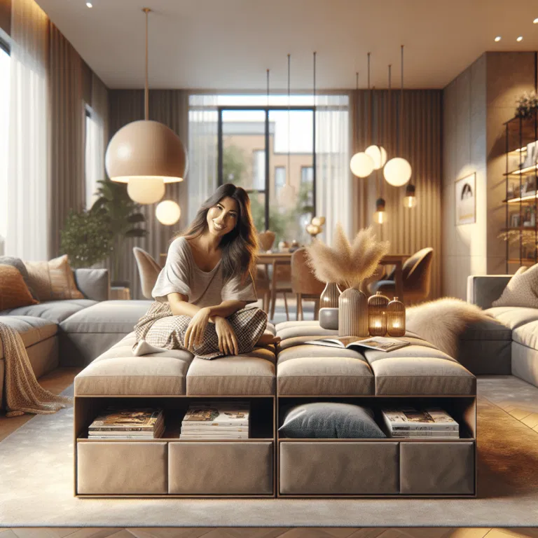 Transform Your Living Space with an Ottoman Coffee Table with Storage